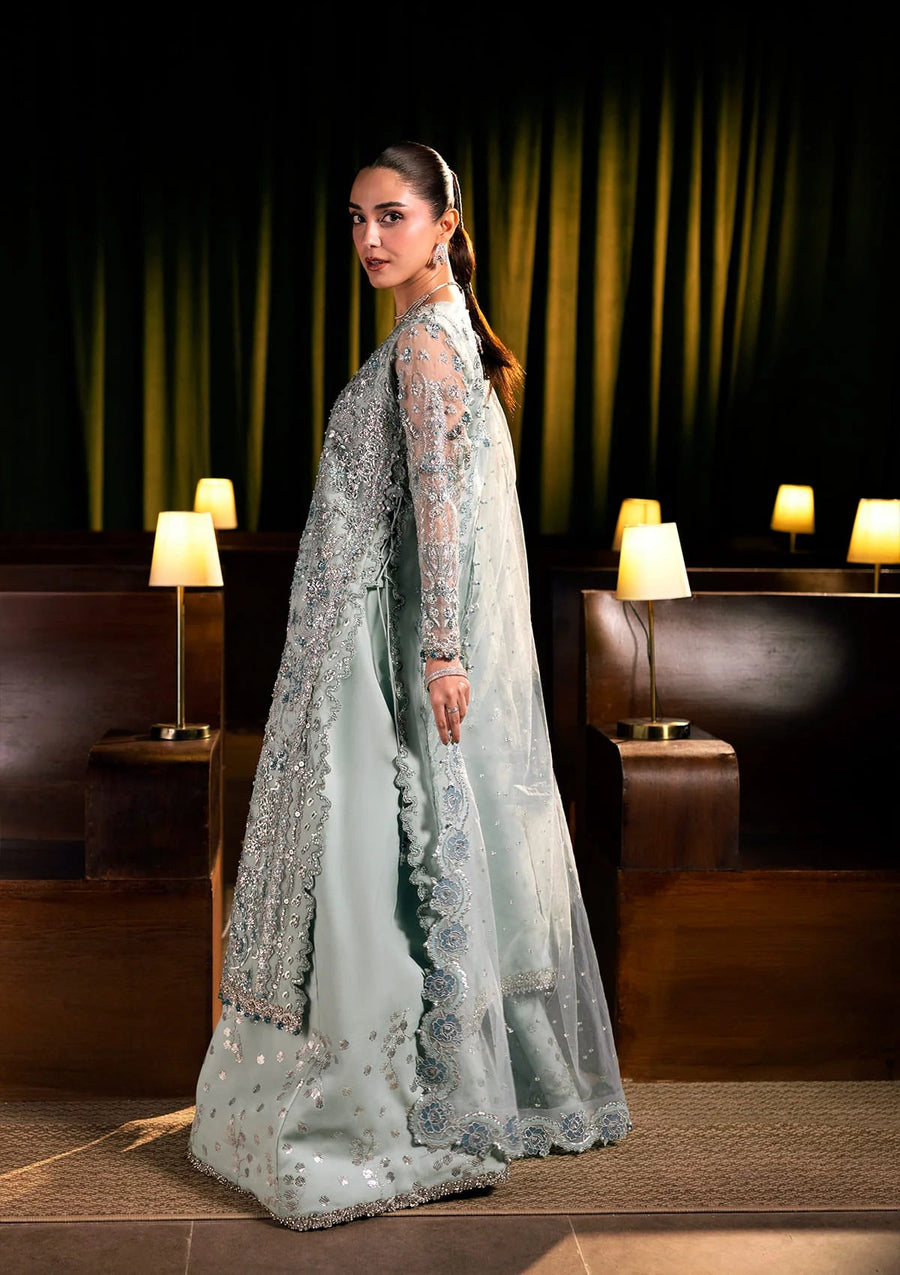 ELAF Premium Serenade Unstitched Organza 3Pc Suit EHM-04 LUMIERE
