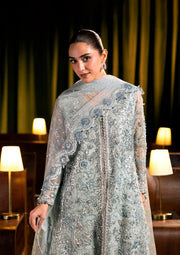 ELAF Premium Serenade Unstitched Organza 3Pc Suit EHM-04 LUMIERE