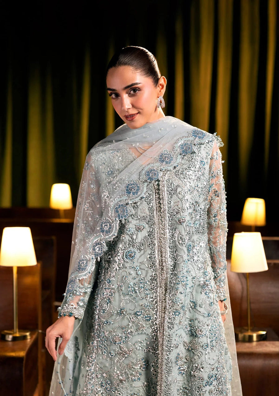ELAF Premium Serenade Unstitched Organza 3Pc Suit EHM-04 LUMIERE