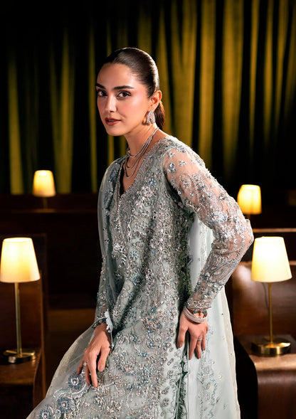 ELAF Premium Serenade Unstitched Organza 3Pc Suit EHM-04 LUMIERE