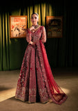 ELAF Premium Serenade Unstitched Poly Net 3Pc Suit EHM-07 AMOUR