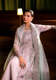 ELAF Premium Serenade Unstitched Organza 3Pc Suit EHM-09 OPHELIA