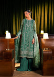 ELAF Premium Serenade Unstitched Organza 3Pc Suit EHM-10 VERDELLA-