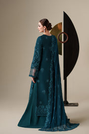 Emaan Adeel Nouvelle Embroidered Chiffon Unstitched 3Pc Suit - EIRA