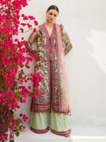 Hussain Rehar Eid Luxury Lawn Unstitched Embroidered 3Pc Suit - EIRA