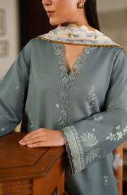 Bellini by Seran Embroidered Khaddar Unstitched 3Pc Suit D-01 EIRENE
