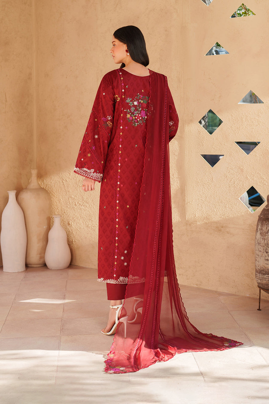 IZNIK Eid Lawn Unstitched Embroidered 3Pc Suit EL-02