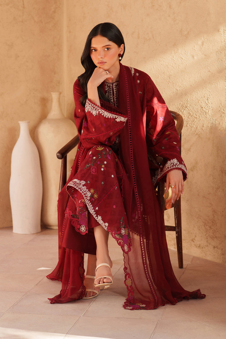 IZNIK Eid Lawn Unstitched Embroidered 3Pc Suit EL-02