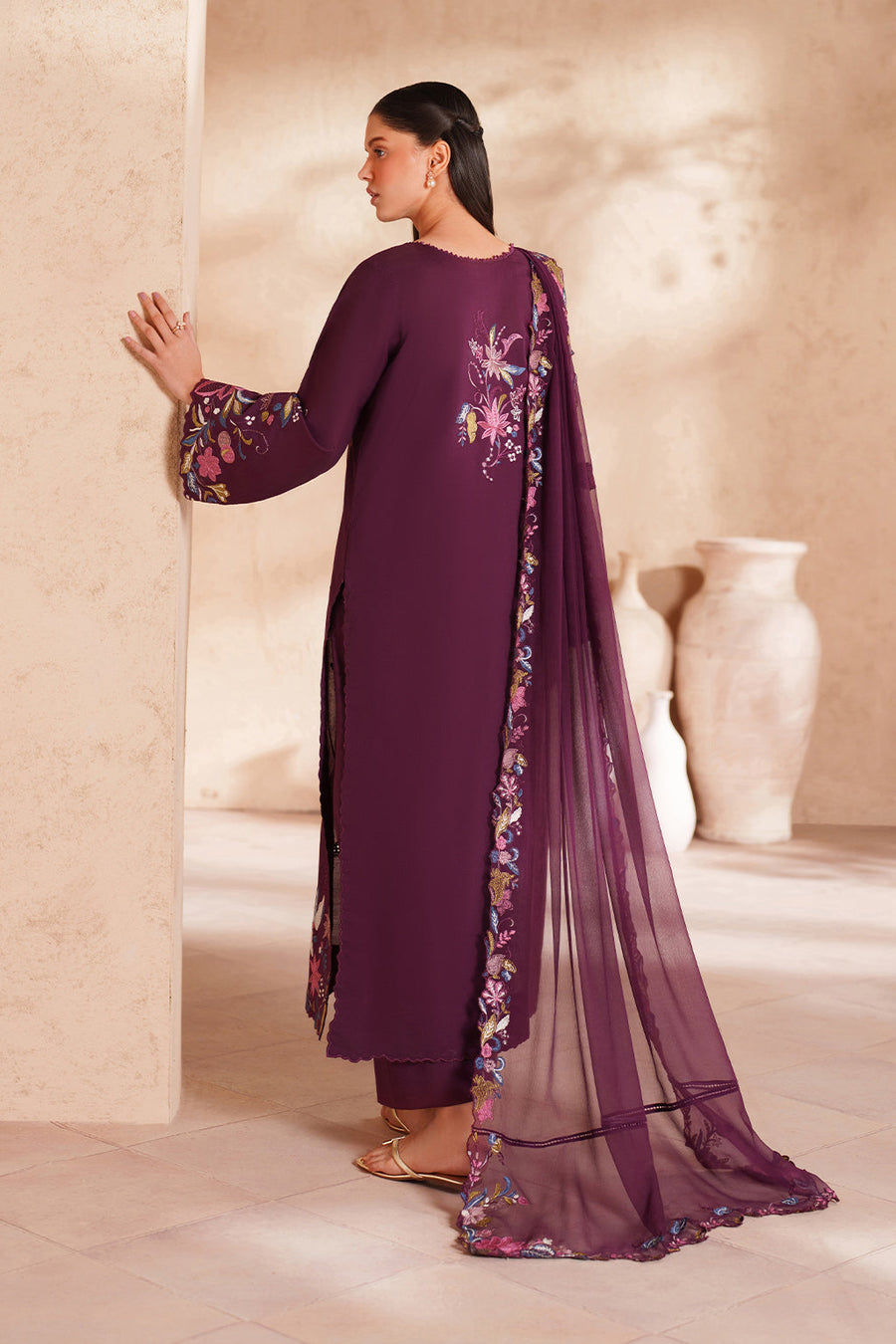 IZNIK Eid Lawn Unstitched Embroidered 3Pc Suit EL-03