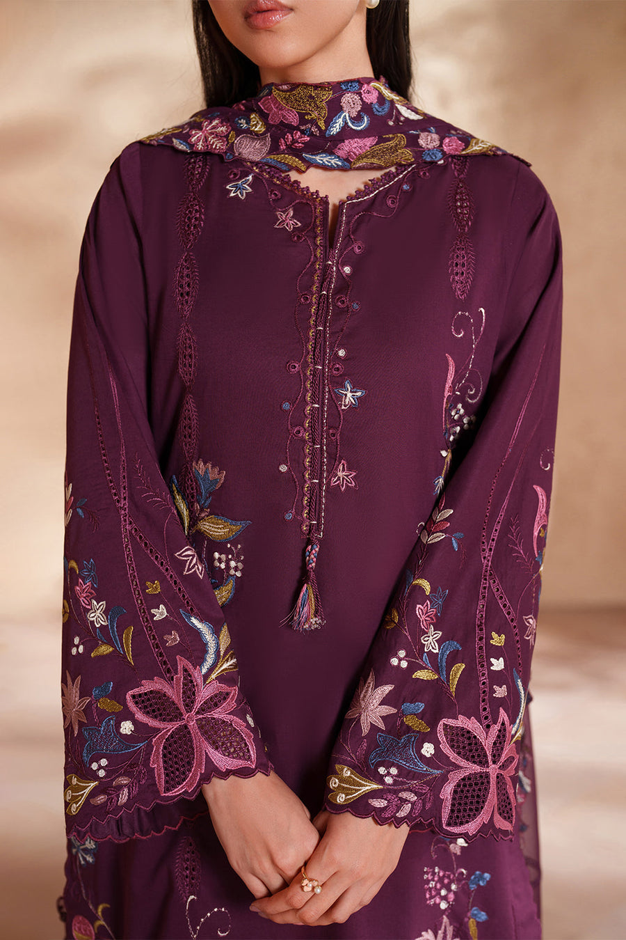 IZNIK Eid Lawn Unstitched Embroidered 3Pc Suit EL-03