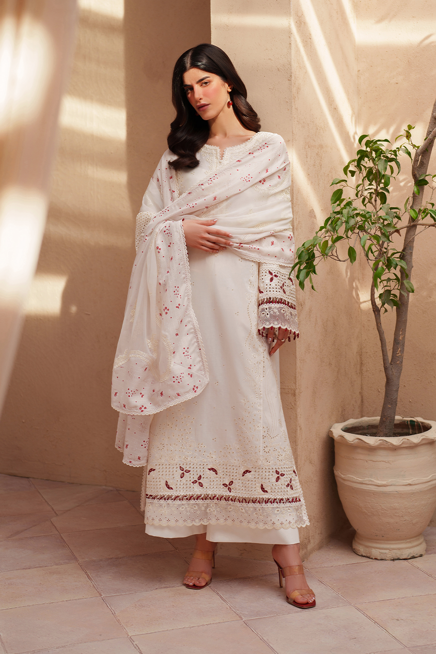 IZNIK Eid Lawn Unstitched Embroidered 3Pc Suit EL-06