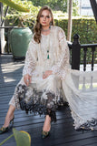 Maria.B Luxury Eid Lawn Unstitched Embroidered 3Pc Suit EL-23-02-Off White