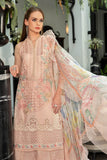 Maria.B Luxury Eid Lawn Unstitched Embroidered 3Pc Suit EL-23-07-Peach