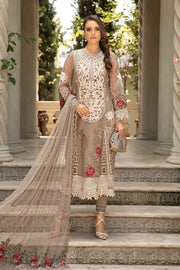 Maria.B Embroidered Luxury Lawn Unstitched 3Pc Suit EL-24-01