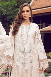 Maria.B Embroidered Luxury Lawn Unstitched 3Pc Suit EL-24-04