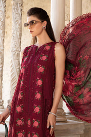 Maria.B Embroidered Luxury Lawn Unstitched 3Pc Suit EL-24-05