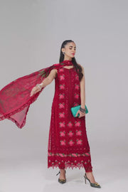 Maria.B Embroidered Luxury Lawn Unstitched 3Pc Suit EL-24-05