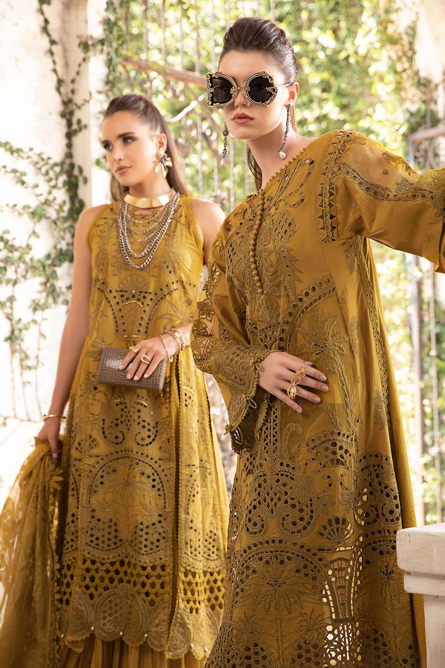 Maria.B Embroidered Luxury Lawn Unstitched 3Pc Suit EL-24-08