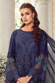 Maria.B Embroidered Luxury Lawn Unstitched 3Pc Suit EL-24-09