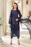 Maria.B Embroidered Luxury Lawn Unstitched 3Pc Suit EL-24-09