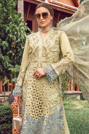 Maria.B Embroidered Luxury Lawn Unstitched 3Pc Suit EL-24-10