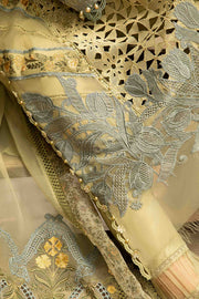 Maria.B Embroidered Luxury Lawn Unstitched 3Pc Suit EL-24-10