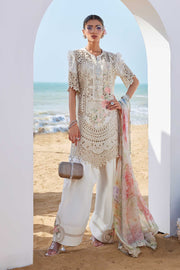Maria.B Embroidered Lawn Unstitched 3Pc Suit EL-25-07