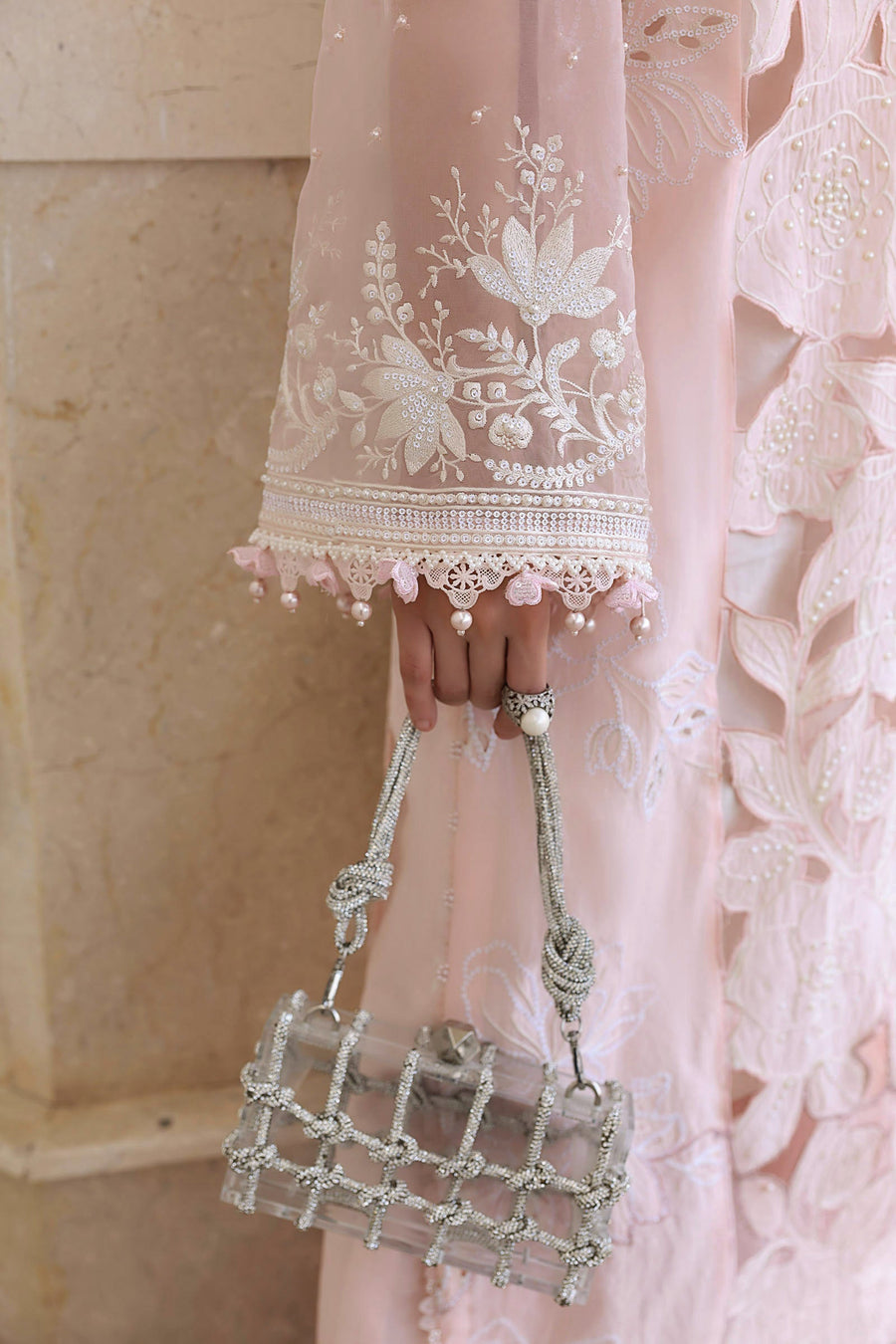 Maria.B Luxury Lawn Eid-2 Unstitched Embroidered 3Pc Suit EL-26-02