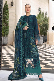 Maria.B Luxury Lawn Eid-2 Unstitched Embroidered 3Pc Suit EL-26-06