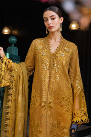 Maria.B Luxury Lawn Eid-2 Unstitched Embroidered 3Pc Suit EL-26-07