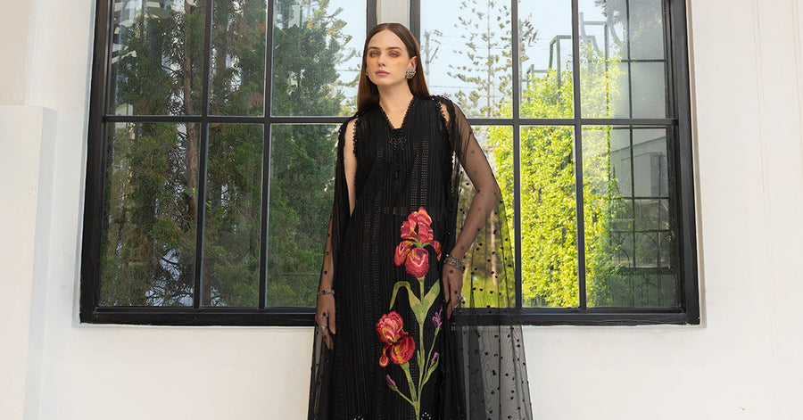 Maria.B Luxury Lawn Eid-2 Unstitched Embroidered 3Pc Suit EL-26-10