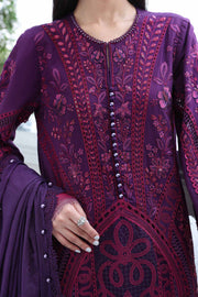 Maria.B Luxury Lawn Eid-2 Unstitched Embroidered 3Pc Suit EL-26-14