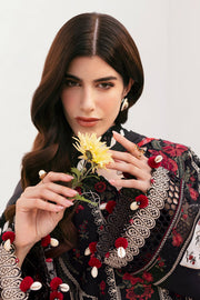 Baroque Eid Lawn Unstitched Embroidered 3Pc Suit BEL-25-D01