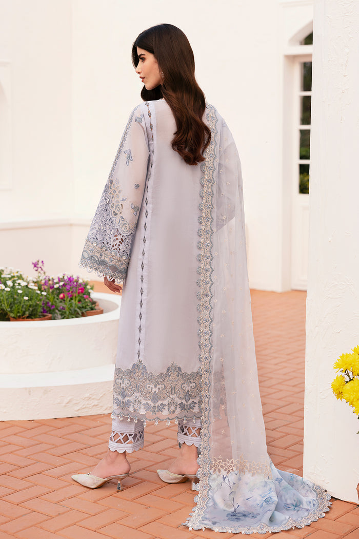 Baroque Eid Lawn Unstitched Embroidered 3Pc Suit BEL-25-D02