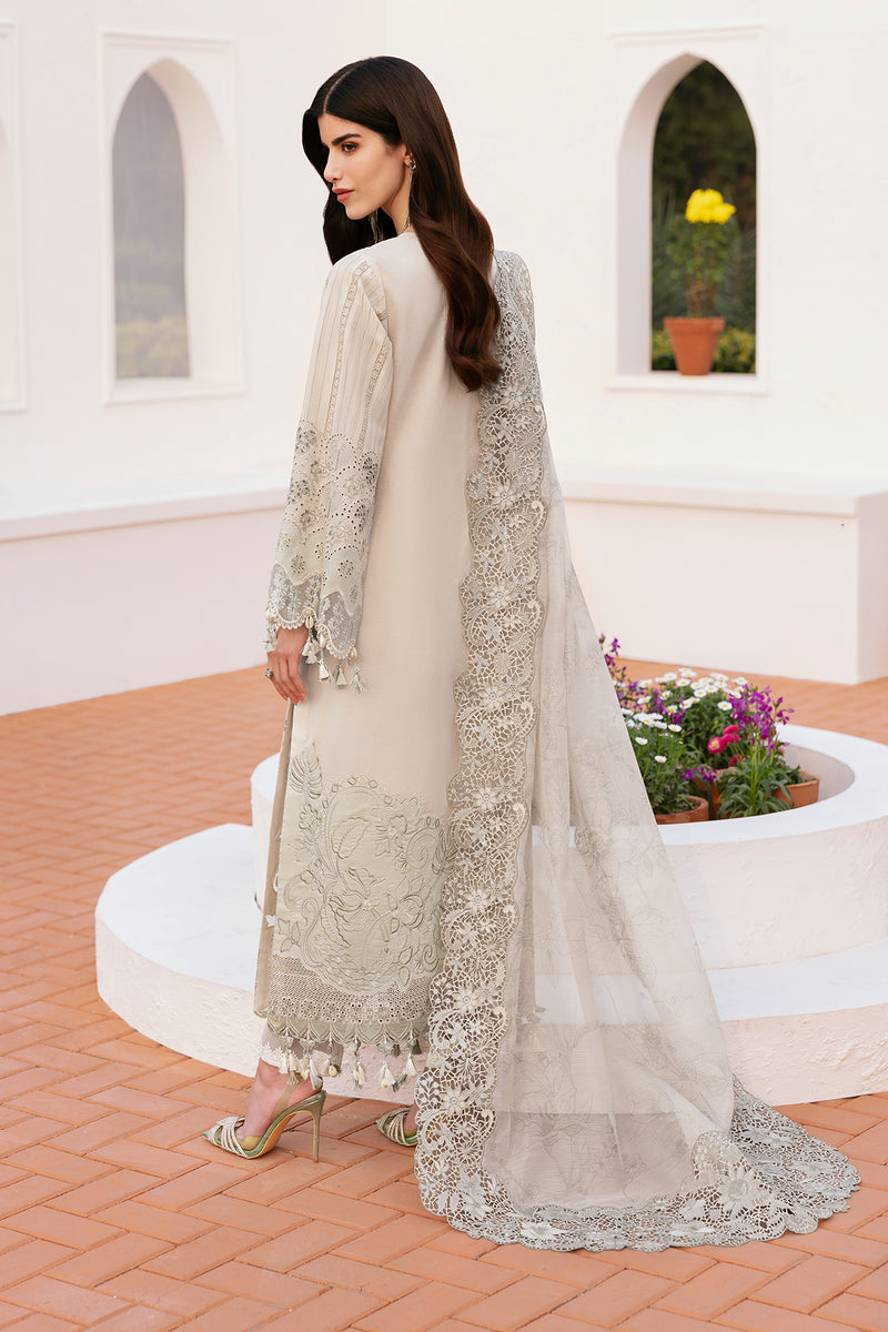 Baroque Eid Lawn Unstitched Embroidered 3Pc Suit BEL-25-D04