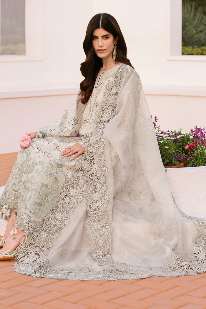 Baroque Eid Lawn Unstitched Embroidered 3Pc Suit BEL-25-D04