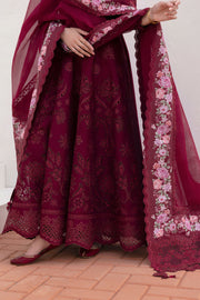 Baroque Eid Lawn Unstitched Embroidered 3Pc Suit BEL-25-D05