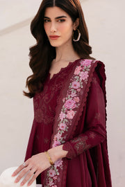 Baroque Eid Lawn Unstitched Embroidered 3Pc Suit BEL-25-D05