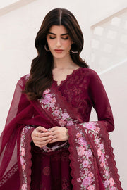 Baroque Eid Lawn Unstitched Embroidered 3Pc Suit BEL-25-D05