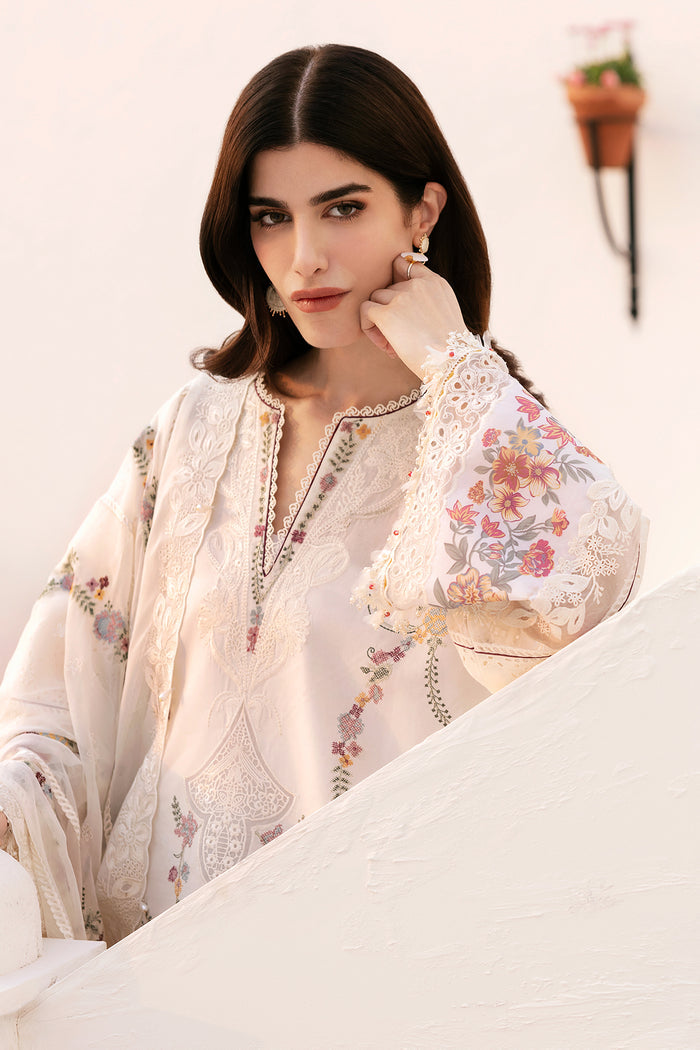 Baroque Eid Lawn Unstitched Embroidered 3Pc Suit BEL-25-D06