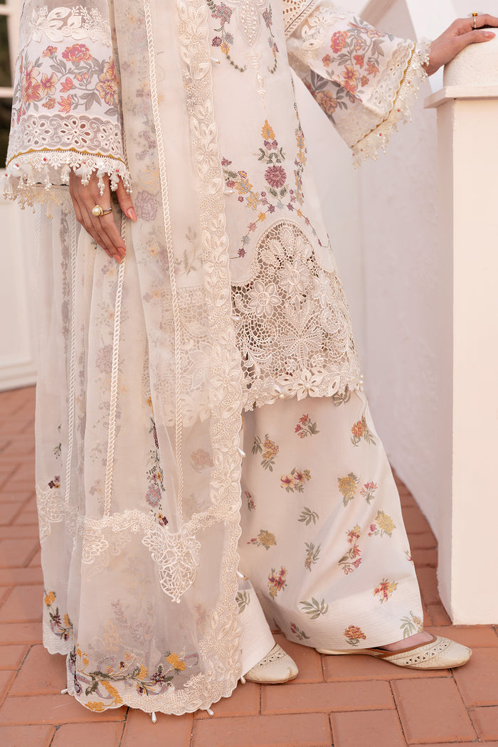 Baroque Eid Lawn Unstitched Embroidered 3Pc Suit BEL-25-D06