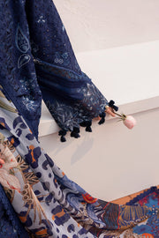 Baroque Eid Lawn Unstitched Embroidered 3Pc Suit BEL-25-D07