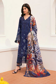 Baroque Eid Lawn Unstitched Embroidered 3Pc Suit BEL-25-D07