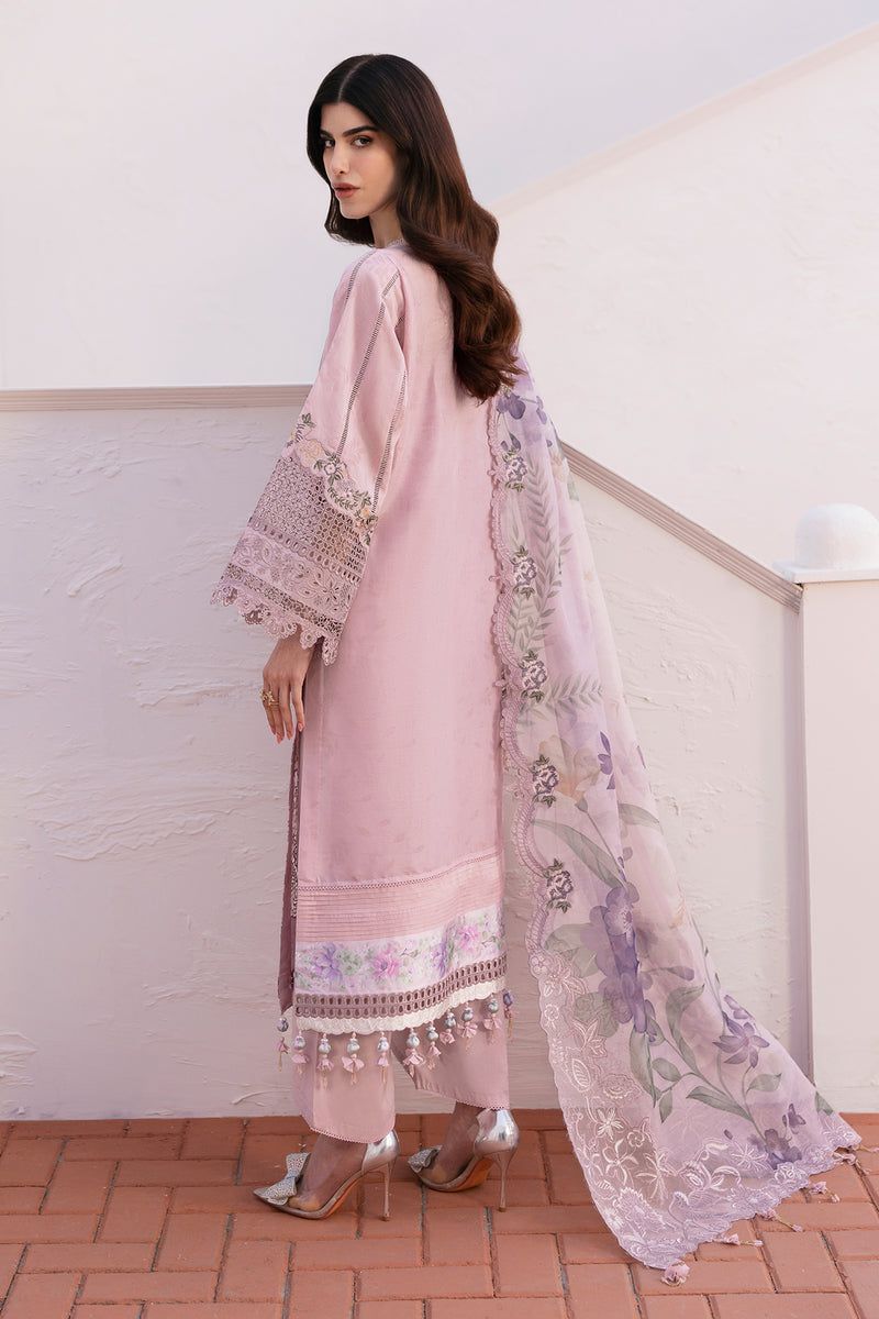 Baroque Eid Lawn Unstitched Embroidered 3Pc Suit BEL-25-D08