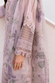 Baroque Eid Lawn Unstitched Embroidered 3Pc Suit BEL-25-D08