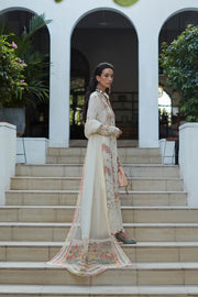 ELAN Embroidered Luxury Lawn Unstitched 3Piece Suit EL23-02-B NYSA