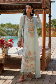 ELAN Embroidered Luxury Lawn Unstitched 3Piece Suit EL23-03-A ZIVA