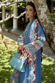 ELAN Embroidered Luxury Lawn Unstitched 3Piece Suit EL23-03-B ZIVA