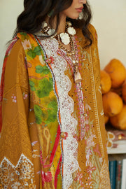 ELAN Embroidered Luxury Lawn Unstitched 3Piece Suit EL23-06-A IVANA