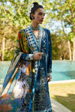 ELAN Embroidered Luxury Lawn Unstitched 3Piece Suit EL23-06-B IVANA